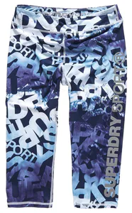 Hovedbilde Superdry, core gym capri blue ...