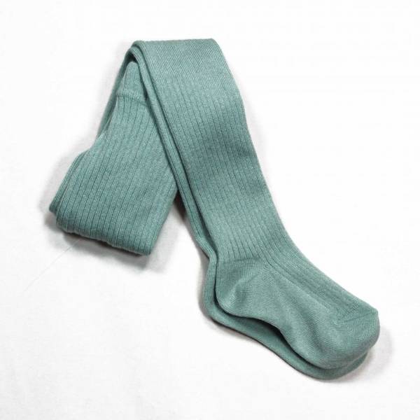 MeMini, Rib tights oil blue