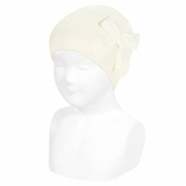 Cóndor lue med sløyfe, beige