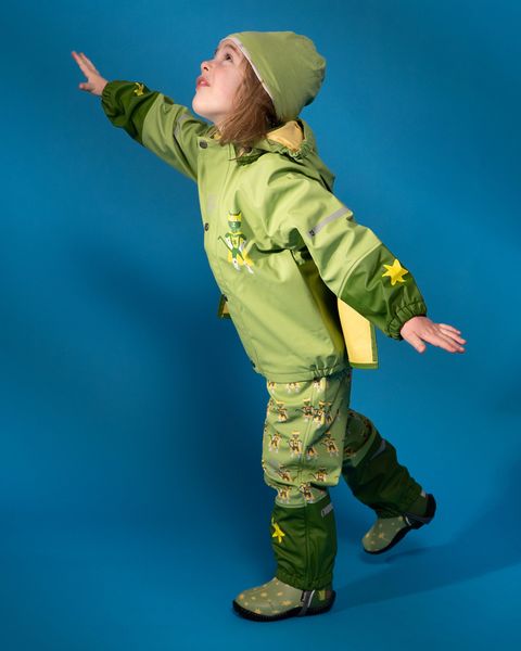 Kattnakken , Plask superhelt regnsett supergr&oslash;nn