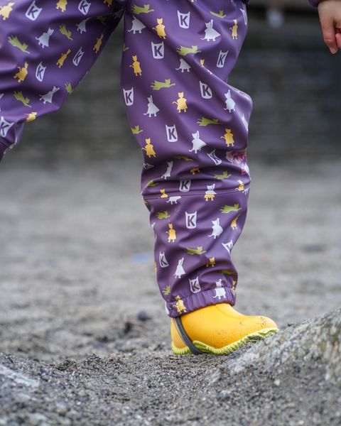 Kattnakken , Plask regnsett viola