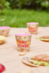 Hovedbilde Rice, kopp flower power print