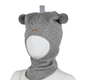 Hovedbilde Kivat, lysgr&aring; hettelue i ull ...