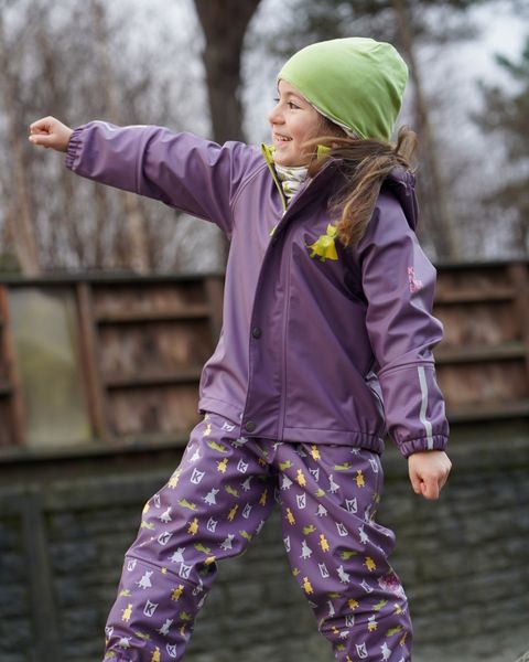 Kattnakken , Plask regnsett viola