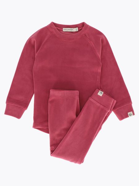 Gullkorn design, Jona fleece-sett varm rosa
