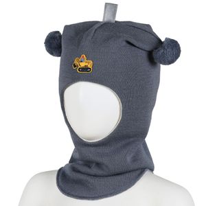 Hovedbilde Kivat, duebl&aring; hettelue i ull ...